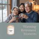 2 x Men Women Retirement Gifts - Farewell Gift for Colleagues, Lavender Scented Candle for Women, Men, Friends, Colleagues, Teachers, Fun Retirement Candle (Style 9)