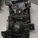 HECASA Projector Headlights Assembly w/Bulbs&LED Compatible with 2015-2023 Dodge Charger Dual LED Tube Bar DRL Headlamps Clear Lens+Black Housing Left & Right Replacement for CH2503270 CH2503271 (Pair)