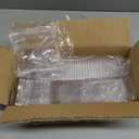 50 Pack 5 oz Plastic Dessert Cups with Lids, Yogurt Parfait/Appetizer Cup with Lids for Party, Mini Dessert Cups with Spoons Dessert Shooter Cups for Pudding, Fruit and Ice Cream