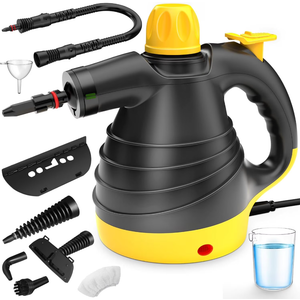 Staem Cleaner, HighTemp Fast Heating MultiSurface Steamer for Cleaning, 100% ChemicalFree Pet Safe Portable Steam Cleaner for Home