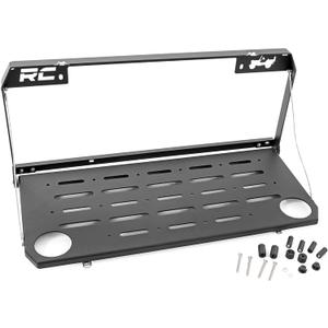 Rough Country Folding Rear Tailgate Table for Jeep Wrangler JL/Unlimited (2018-2024)