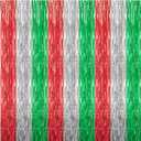 3 Pack Foil Fringe Backdrop - Shiny Tinsel Curtains for Party Decoration/Photo Booth Props - 3.3x8.2FT Metallic Foil Backdrop for Birthday, Wedding, Graduation, Christmas-Red&Silver&Green