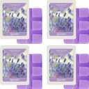 STRN Wax Melts Soy Wax Cubes 4 Pack Lavender Scented, Long-Lasting Fragrance Scented Wax Cubes for Warmers Natural Soy Wax for Candle Wax Melts (4 x 1.25oz)