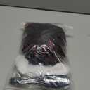 YEAME Afro Curly Wigs for Women - Kinky Afro Curly Wig with Bangs Burgundy Color Synthetic Cosplay Wigs with 1 Wig Comb and 4pcs Wig Caps