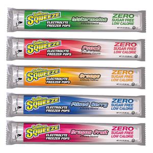 Sqwincher Sqweeze Pops Zero Sugar - Assorted Flavors 10pcs