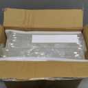 3 Pack Acrylic Sign Holder 11 x 8.5 Horizontal, Double-Sided Clear Sign Holder Plastic Stands for Display, T Shape Acrylic Table Sign Stands for Office Store Restaurants Wedding Party Decoration