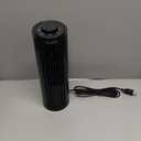 Grelife 13"" Small Bladeless Table Fan with Touch Screen, 12.7 inch, black, TF008A