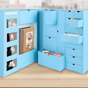 Baby Keepsake Box - Baby Memory Box - Baby Boy Girl Blue