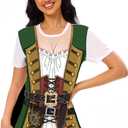MISS FANTASY Pirate Shirt Women Men - Pirate Costume Outfits Halloween Unisex Adults (XL)