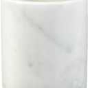 Serene Spaces Living 4" Agra Cylindrical Marble Vase for Home Decor, Perfect for Table Centerpieces, Office Desks, and Relaxing Spa Ambiance – Ideal for Floral Arrangements, Ambient Lighting