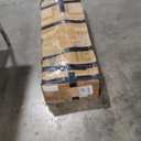 LINSY Twin Bed Frame with Ergonomic Headboard, 14 inch Fast Assembly Metal Bed with LED Lights, Outlets & USB, Kids Twin Size Bed Frame, Noise Free, No Box Spring Needed, Rustic Brown