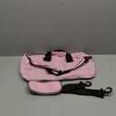 14 inch Small Gym Bag for Women & Men, Mini Duffel Bag for Travel Sports Lightweight Carry On Bag, Pink