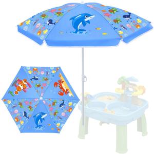Sweetude Water Table Umbrella (Table Not Included), Kids Seaside Beach Umbrella Picnic Canopy for Summer Toddlers Sand Beach Camping Garden Outdoor Pool Shade Party Supply(Marine Animal Theme) Sweetude Water Table Umbrella (Table Not Included), Kids Seaside Beach Umbrella Picnic Canopy for Summer Toddlers Sand Beach Camping Garden Outdoor Pool Shade Party Supply(Marine Animal Theme)