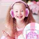 PROHEAR 032 Kids Ear Protection - Noise Cancelling Headphones Ear Muffs for Autism, Toddlers, Children - Pink
