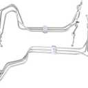 6PCS Fuel Injector Lines Replacement for 1994-1998 Dodge Cummins 5.9L Diesel 12V 5.9 Injector Lines 3925805 3925806 3925807 3925808 3925809 Injector 12 Valve Fuel Lines Diesel Fuel Lines