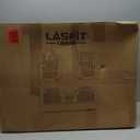 LASFIT Floor Mats for Toyota Tacoma 2024 2025 2026 Double Cab Auto Trans (Not fit Hybrid) All Weather Floor Liner for Tacoma TRD/SR/SR5/limited TPE Custom Fit Car Mats Front&Rear 2 Row Mats