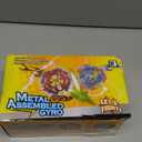 Daoyehsy Bey Battle Top Burst Metal Fusion Attack Set, 12 Spinning Tops 3 Launchers Combat Battle Toy with Portable Storage Box Present for Kids Ages 8 10 12+