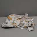 Baby Lounger Cover for Boys Girls, Reversible Baby Nest Cover, Adjustable Baby Lounger Replaceable Cover for Infant Newborn, Portable and Machine Washable, Cotton Gray Elephant Cover Only, 35.4 x 20.8inches