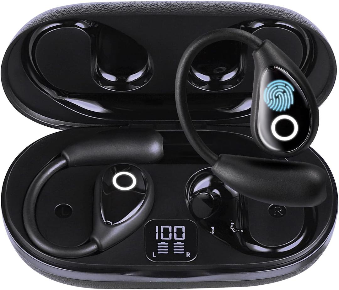 Language Translation Earbuds, 3-in-1 Translator Earbuds & 144 Languages & Accents, Translator Device Translation Earbuds Real Time fit iOS & Android for Travel Business &Learning, M96-Black