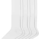 HUE Women’s Flat Knit Knee High Cotton Boot Causal Dress Long Calf Socks