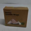 KeaBabies 3-Pack Organic Baby Swaddle Sleep Sacks - Swaddles for Newborns, Infant 3-6 Months, Baby Girls, Boys, Soft & Snug Newborn Sleep Sack, Nursery Swaddling Blankets (Butterflies, L)