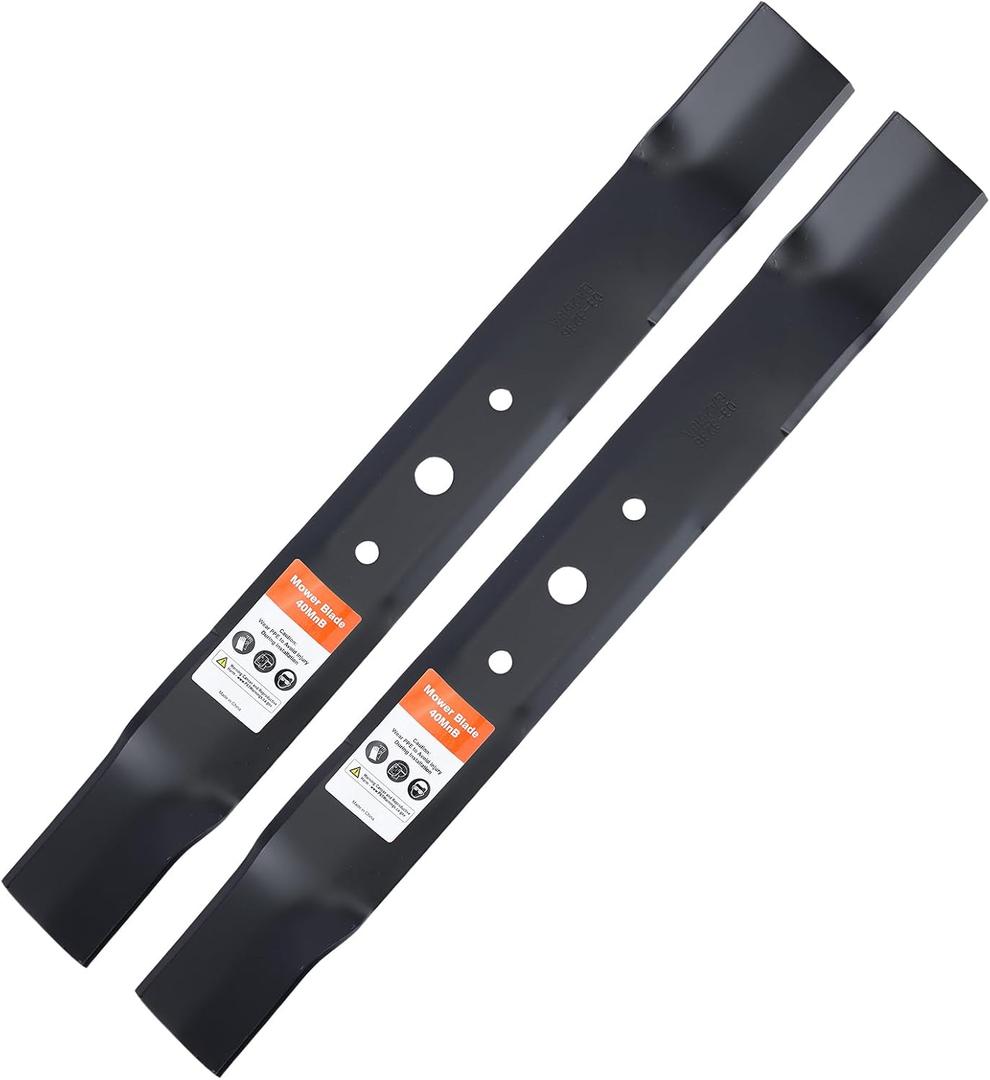 L111 Mulching Blades for John Deere 42 Inch Deck L110 L100 L118 L108 GX20249 GX20433 GY20567 Lawn Tractor (2 Pack)