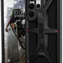 URBAN ARMOR GEAR UAG Designed for Samsung Galaxy S22 Ultra Case Kevlar Black Rugged Lightweight Slim Shockproof Premium Monarch Protective Cover, [6.8 inch Screen]