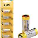LiCB A23 23A 12V Alkaline Battery (5-Pack)