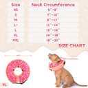 Supet Inflatable Dog Cone Collar Alternative After Surgery, Dog Neck Donut Collar Recovery E Collar for Neuter, Soft Pet Cone for Small Medium Large Dogs