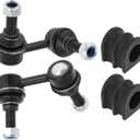 No.K80470/K80471 2pcs Front Sway Bar Links Stabilizer Link Kit Bushings Set for Nissan X-Terra Pathfinder Frontier 2005-2019 for Suzuki Equator 2009-2012 Suspension Kit