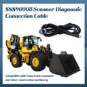 88890305 Scanner Diagnostic Cable USB Adapter Connector Compatible with Volvo Truck Excavator Automotive Vehicle Parts, Replace for VOCOM 88890300 for VOCOMII 88894000 12-Pin