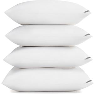 Luxury Hotel Pillows for Sleeping 4 Pack,Bed Pillows Queen Size Set of 4,Down Alternative Filling,Pillows for Back,Stomach and Side Sleepers