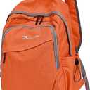 Geboldil Men's and women's leisure waterproof travel backpack, Orange