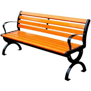 Garden Bench,Outdoor Benches,Porch/Deck/Patio Furniture Bench with Backrest and Armrests, Weather Proof, Durable, Easy to Assemble(59in)