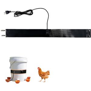 Chicken Water Heater for Winter,Replace for RentACoop Thermo Bucket Belt,Fits Most 25 Gal Buckets,Chicken Waterer Heater,EnergyEfficient, Safe, and Durable,Prevent Icing