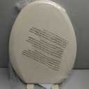 American Standard 5257A65MT.021 Cardiff Slow-Close Elongated Front Toilet Seat, Bone