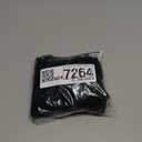 BRABIC Womens' Seamless Sleeveless V-Neck Bodysuit Shapewear Tummy Control (Medium-Large, Black Thong)