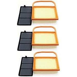 3 Pack 4238 141 0300 Air Filter With 4238 140 1800 Pre Filter Replace Stihl 4238 141 0300, 4238 140 4401, 4238 140 4402, 4238 140 4403, 4238 140 4404 Fit TS410 TS420 TS410Z TS420Z TS480 TS500i
