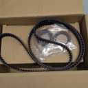 Timing Belt Kit with Water Pump Compatible with 03-18 Honda Accord Crosstour Pilot Odyssey Ridgeline Acura MDX RDX RL TL TSX ZDX Saturn Vue 3.0L 3.2L 3.5L 3.7L V6 TKH002 TCKWP329 19200-RDV-J01