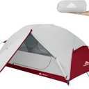 Forceatt Tent for 2 and 3 Person is Waterproof and Windproof, Camping Tent for 3 to 4 Seasons,Lightweight Aluminum Pole Backpacking Tent Can be Set Up Quickly,Great for Hiking