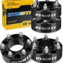 dynofit 6x135 Wheel Spacers for 2004-2014 Ford F150, 2inch Thick 87.1mm HubCentric, M14x2.0 Thread Tire Spacers for 2003-2014 Expedition, 2003-2014 Lincoln Navigator, 2005-2014 Lincoln Mark LT, 4Pcs (2 Inch (2004-2014 F150))