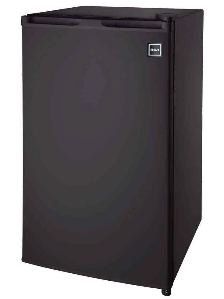 RCA 3.2 Cu ft Single Door Mini Fridge RFR320, Black