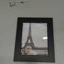 Hongkee 4x5 Picture Frame, Made of Real Glass and Wooden Frame, Horizontal and Vertical Display for Wall or Tabletop (Black, 1 Pack)