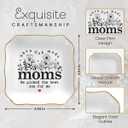 Tiny Detalles Jewelry Dish Mother’s Day for Mom – Birthday Gifts for Mom Nana Gigi, Ceramic Ring Dish for Mothers Day Decorations, Thank You Mother In Law Step Mama Gift, Christian Gifts for Women