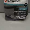 Garden Hose 50ft Ultra-Light, Kink-Free, High-Pressure, Abrasion-Resistant, Durable, All-Weather, Eco-Friendly