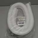 Pool Hoses for Above Ground Pools 1.25 * 59 Inch Includes 4 Metal Clamps by puxyblue compatible for Pump 330 GPH, 530 GPH, and 1,000 GPH and Intex Pump Models 603,607,637 Set of 2 White