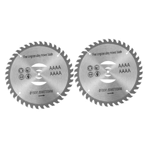 3pcs Durable Lawn Mower Brush Disc Blades for Grass Trimmer Head High Rigidity Cutter with Sharp Teeth for Efficient Weeding Gardens and Lawns 180X1.8X40TX5MM
