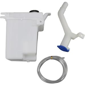 TRQ Windshield Washer Reservoir Compatible with 2006-2011 Kia Rio KI1288102