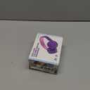 Kids Headphones, Wired Headphones for Kids On Ear with Microphone, 93dB Volume Limiter Headphone for Girls Boys, Foldable Lightweight Headphone for School Learning & Entertainment, Pink Purple