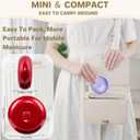 3 x 2 in 1 Automatic Nail Clippers - Electric Nail Trimmer with 2 Adjustable Speeds, for Seniors, Kids, Adults (White)